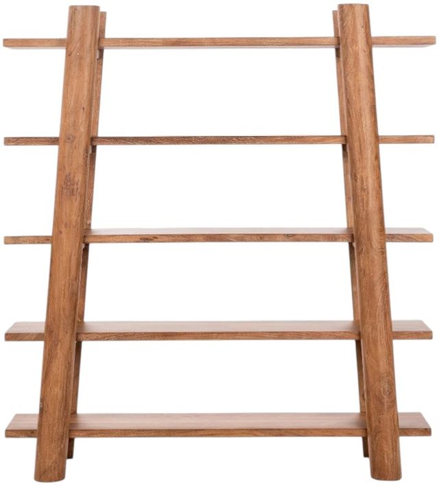 Classic Home Pomona Golden Wheat Bookshelf-2