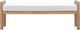 Modus Furniture Dorsey Granola/Ricotta Upholstered Bench-2