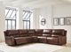 Signature Design by Ashley® Silverbrooke 5-Piece Canyon Power Reclining Sectional with Adjustable Headrest-1