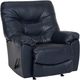 Franklin™ Trilogy Navy Leather Manual Recliner-0