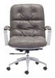 Zuo® Avenue Vintage Gray Office Chair Vintage-1