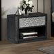 Furniture of America® Sterling West Ash Gray One-Drawer Nighstand-1