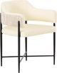 TOV Furniture Sezanne Black/Cream Dining Chair-0