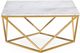 TOV Furniture Leopold White Marble Cocktail Table-0