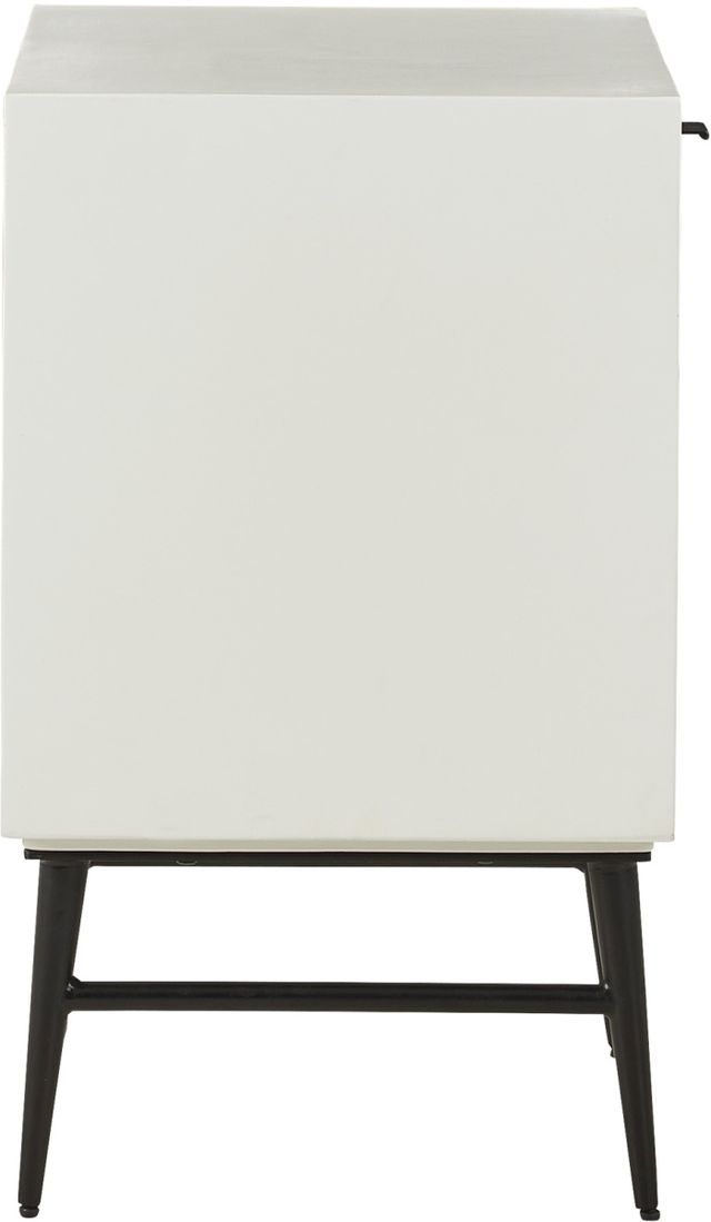 Signature Design by Ashley® Dorvale Light Gray/White Accent Cabinet-4
