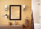Moen® Voss™ Brushed Nickel One Globe Bath Light-5