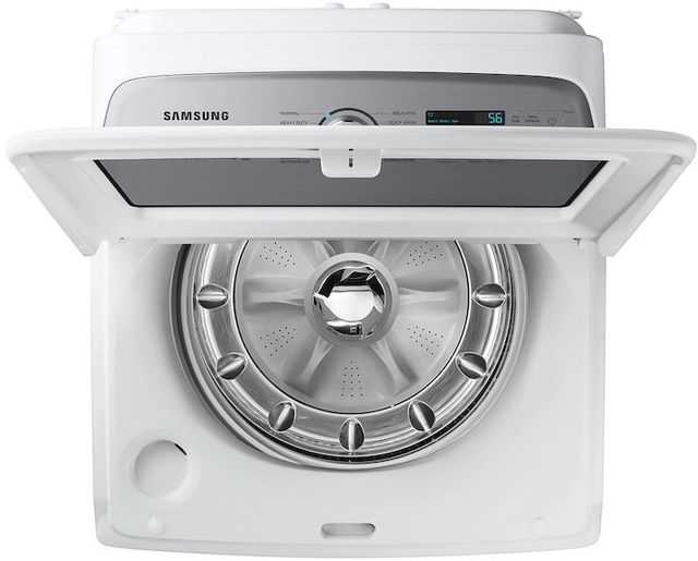 Samsung 5.4 Cu. Ft. White ActiveWave™ Agitator Top Load Washer-2