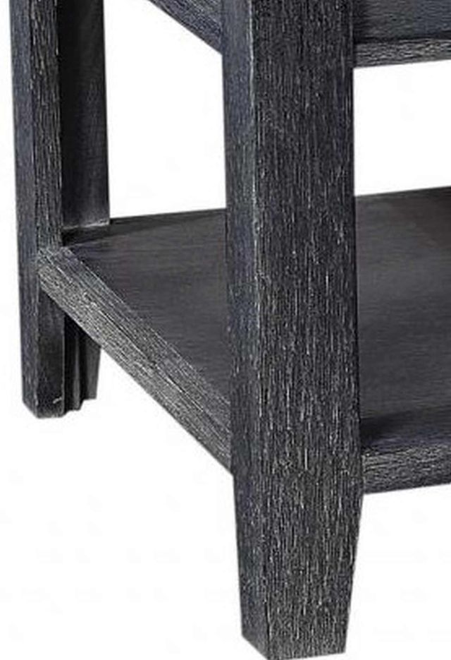 aspenhome® Eastport Drifted Black Cocktail Table with Brown Top -2