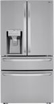 LG 36" 30 Cu. Ft. Stainless Steel French Door Refrigerator with Craft Ice™ and Full-Convert™ Drawer-0