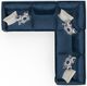 Jackson Furniture Jetson 3-Piece Nile L-Shape Sectional-4