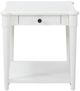 Bernards Citrus Heights White End Table-1