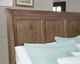 Vaughan-Bassett Centennial Solids Chestnut Creek Fawn Queen Sleigh Bed With Bench Footboard-1