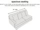 Signature Design by Ashley® Lonoke Parchment Sofa-4