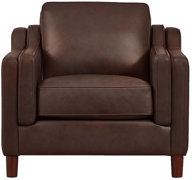 Aurora Furniture Bella Chestnut Stationary Arm Chair-0