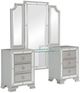 Mazin Furniture Avondale Silver Vanity Table-1