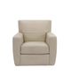 Soft Line 4821 Ivory All Leather Swivel Chair-1