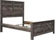 Signature Design by Ashley® Wynnlow Gray King Crossbuck Panel Bed-3