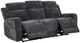 Coaster® Kennett Dark Gray Power Reclining Sofa-0