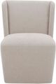 Moe's Home Collection Cormac Warm Sand Rolling Dining Chair-1