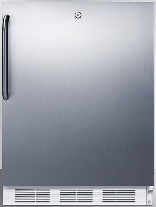 Accucold® by Summit® 5.5 Cu. Ft. Stainless Steel Under the Counter Refrigerator-0