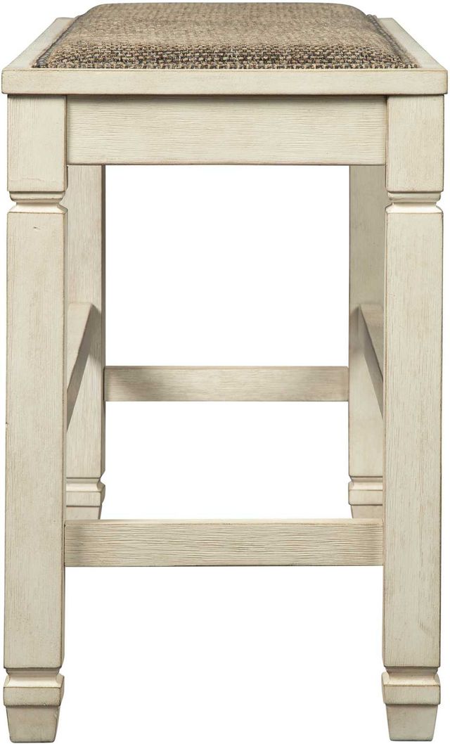 Signature Design by Ashley® Bolanburg Two-Tone Counter Height Dining Bench-2