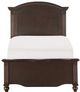 Mazin Furniture Meghan 4 Piece Espresso Twin Bedroom Set-1