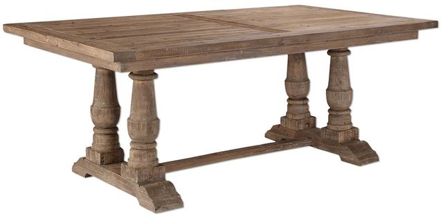 Uttermost® Stratford Stony Gray Dining Table-0