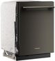 KitchenAid® 24" Black Ore 360° Max Jets™ Third Rack Top Control Built-In Dishwasher with ProDry™ System-5