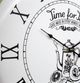 YHD Time for Tea Black/White Wall Clock-3