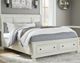 Signature Design by Ashley® Robbinsdale 3-Piece Antique White Queen Panel Bed Set-4