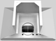 Vent-A-Hood® Euroline Pro Series 36" White Wall Mounted Range Hood-2