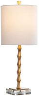 Crestview Collection Newport Gold/White Table Lamp -1