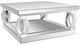 Coaster® Amalia Silver Mirrored Coffee Table-0