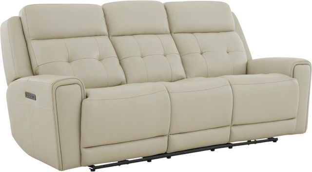 Liberty Furniture Carrington 3-Piece Baja Stone Leather Power Reclining Living Room Seating Set-1