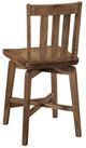 Archbold Furniture Customizable Amish Essentials Cooper Swivel Stool-1