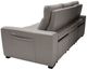 Michael Amini® Mia Bella 3-Piece Dark Espresso/Gray Manual Reclining Sectional Sofa-3