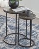 Signature Design by Ashley® Briarsboro 2-Piece Gray Washed Accent Tables-4