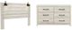 Signature Design by Ashley® Cambeck 2-Piece Whitewash King Panel Headboard Set-0