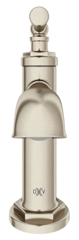DXV Oak Hill® Brushed Nickel Single Handle Bathroom Faucet with Lever Handle-4