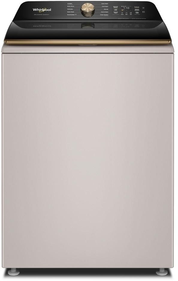 Whirlpool® 6.0 - 6.1 Cu. Ft. Fresh Linen Smart Top Load Washer with The Removable Delicates Basket-0