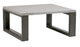 Ratana Element Ash Grey Aluminum 5.0 Square Coffee Table with Aluminum Top-0
