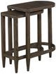 Century® Monarch Jesse Rustic Brown Nesting Tables-0
