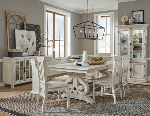 Magnussen Home® Bronwyn Alabaster Bench-1