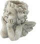 A & B Home Off White 8" Small Cherub Angel Planter-3