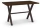 Amisco Customizable Alex 28" Solid Ash Table-0