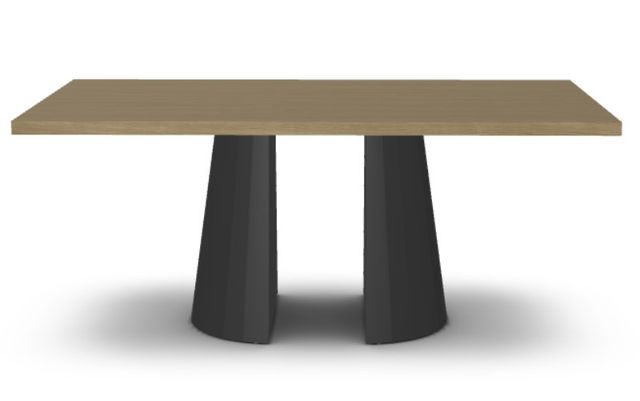 Amisco Customizable Gemma Thermo Fused Laminate 72'' Bar Height Table-1