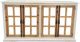 Vintage Furniture Panel Console with Glass-0