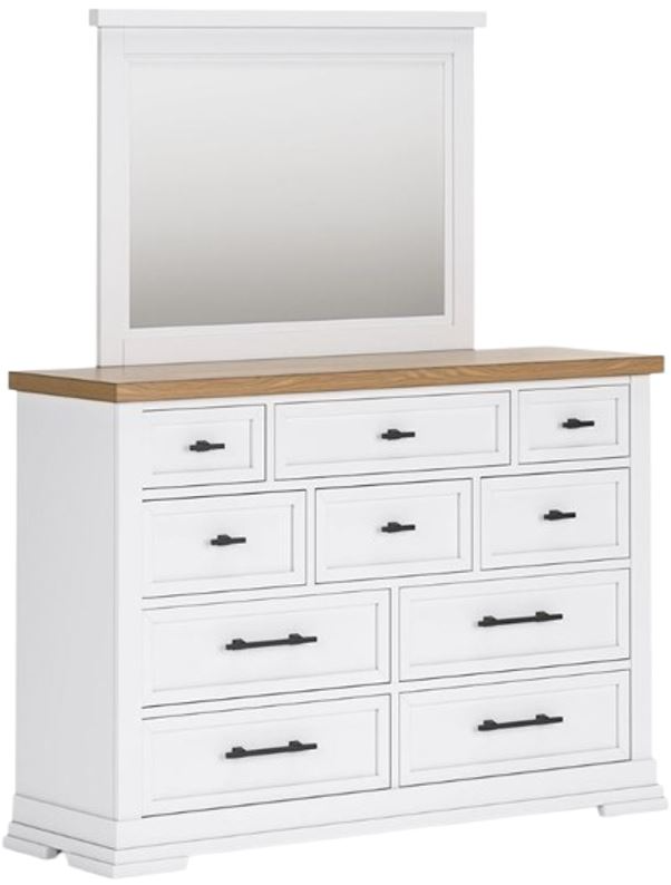Signature Design by Ashley® Ashbryn White Dresser and Mirror