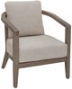 Signature Design by Ashley® Joy 3-Piece Beige Fabric/Wooden Outdoor Conversation Set-2