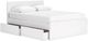 Signature Design by Ashley® Onita White Storage Queen Panel Bed-3